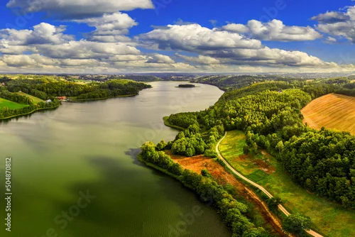 Obraz Kaszuby-jezioro Brodno Wielkie