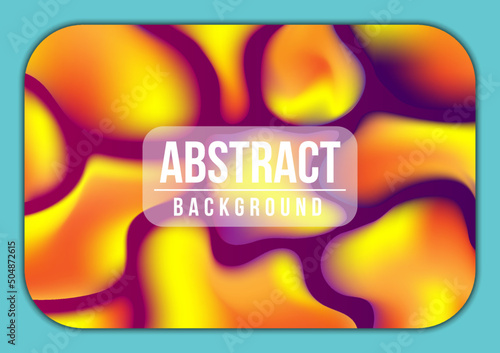 Fluid wave. Duotone geometric compositions with gradient 3d flow shape.