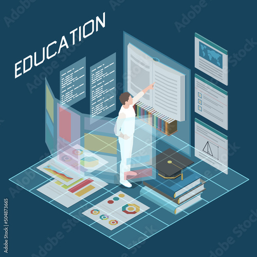 Metaverse Education Concept