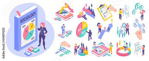 Isometric Sociology Set
