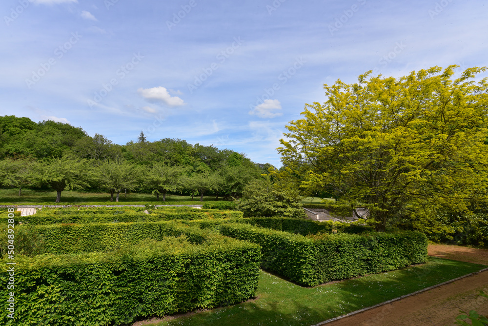 Frankreich - Cellettes - Château de Beauregard - Parkanlage Frankreich - Cellettes - Château de Beauregard - Parkanlage