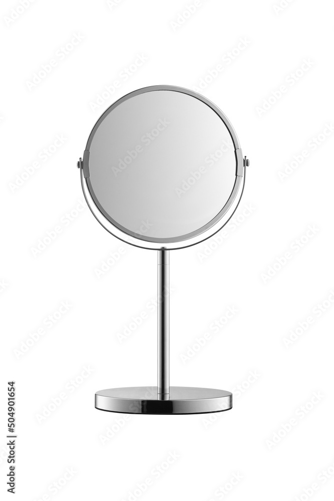 Mirror cosmetic isolated on white background Mirror cosmetic isolated on white background
