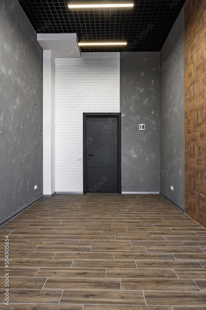 Blank walls in empty loft style industrial office Blank walls in empty loft style industrial office