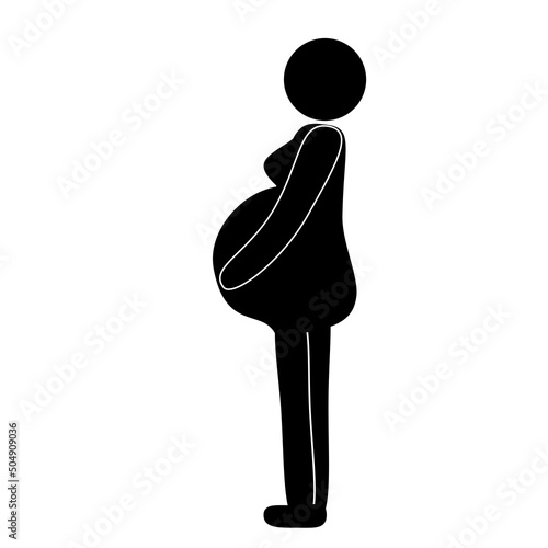 妊婦のアイコン