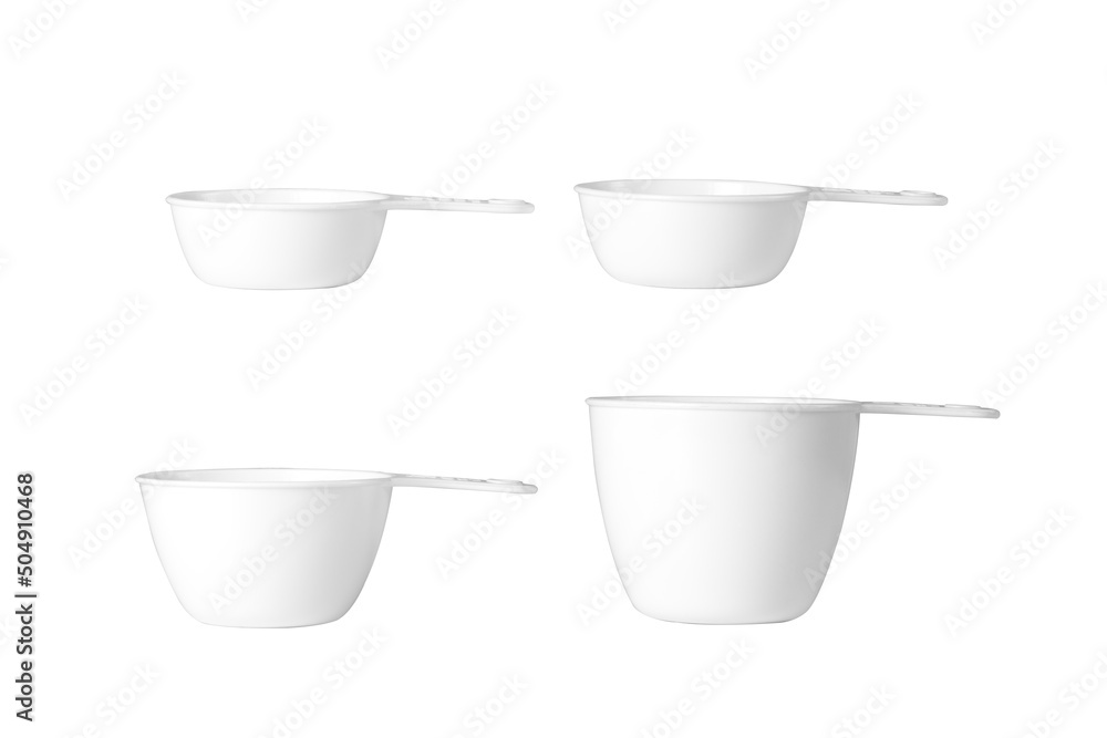 Photography set of Measuring Cups Lined