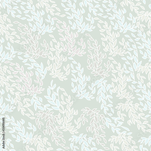Floral Seamless Background.