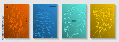 Artificial intelligence concept abstract vector
