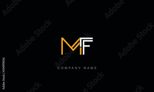 FM, MF, Letters Logo Monogram photo