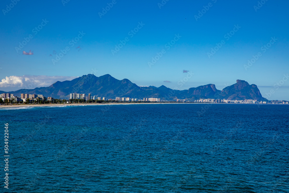 Vista parcial da Zona Oeste do Rio de Janeiro