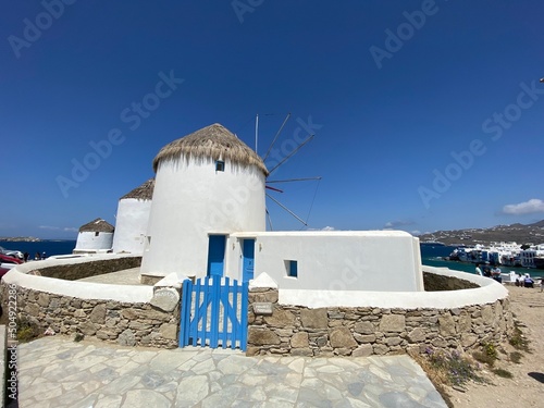 Windmühlen von Mykonos/ Griechenland