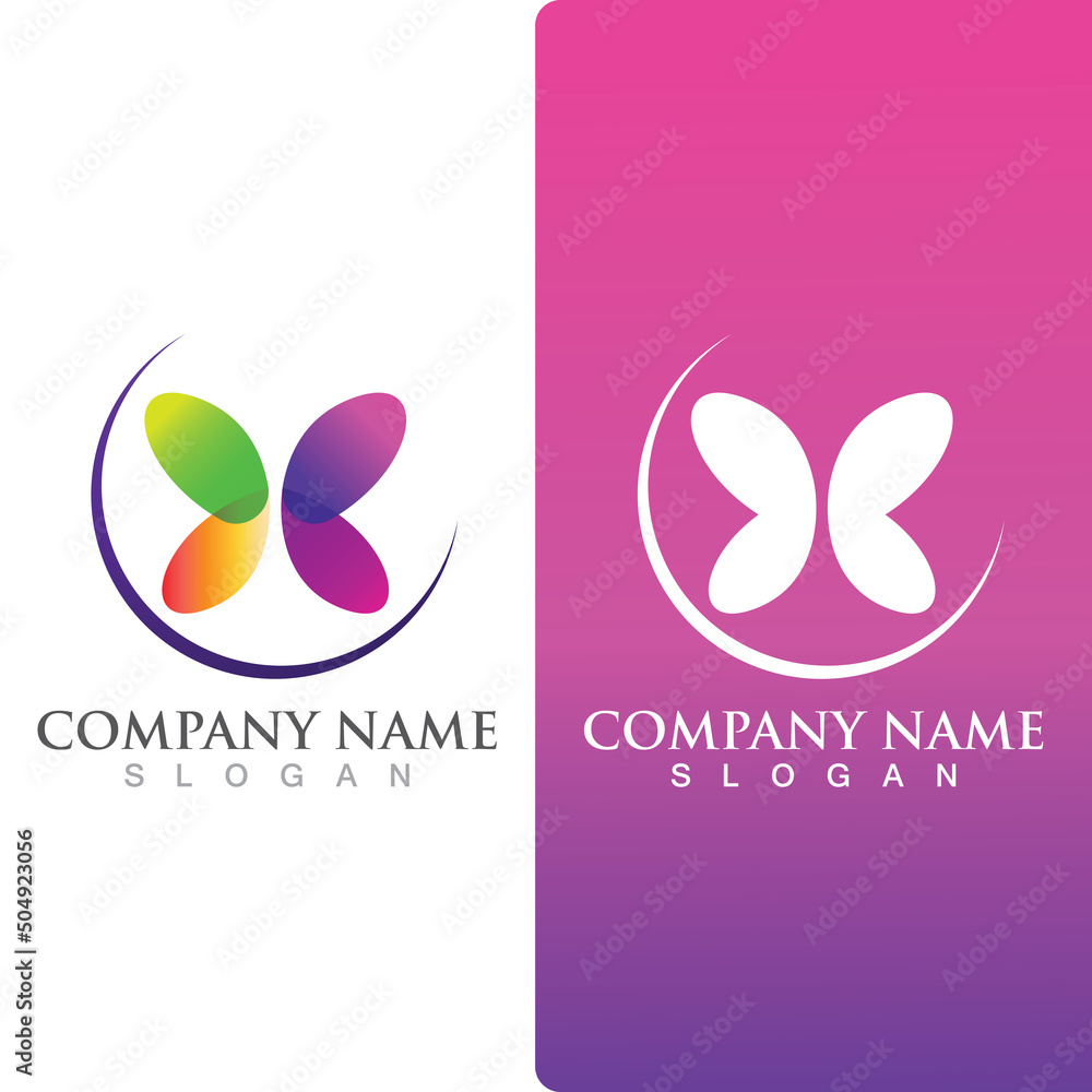 Beauty Butterfly icon design