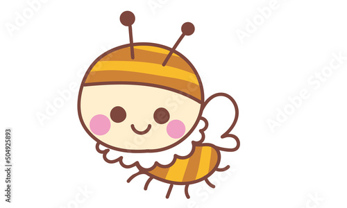 かわいいミツバチ