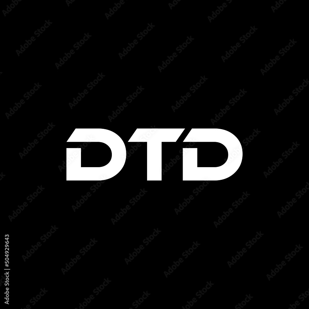 DTD letter logo design with black background in illustrator, vector logo modern alphabet font overlap style. calligraphy designs for logo, Poster, Invitation, etc. DTD letter logo design with black background in illustrator, vector logo modern alphabet font overlap style. calligraphy designs for logo, Poster, Invitation, etc.