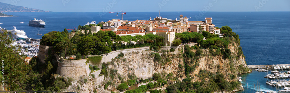 Monaco Palace Oceanography Panorama