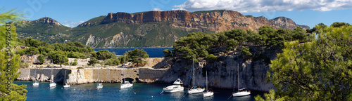 Foto Cassis La Ciotat cliff view Panorama