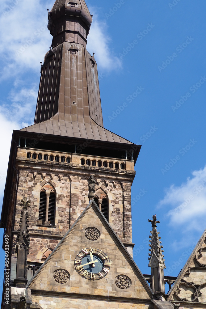 Fototapeta premium The Dom Cathedral in Osnabrück Germany 