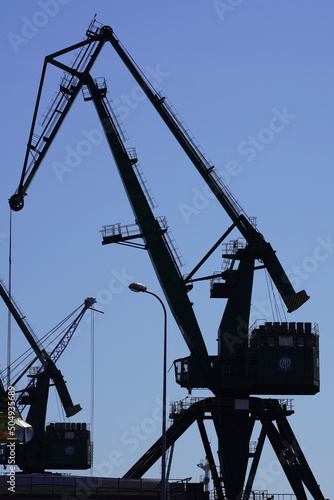 old port crane operational