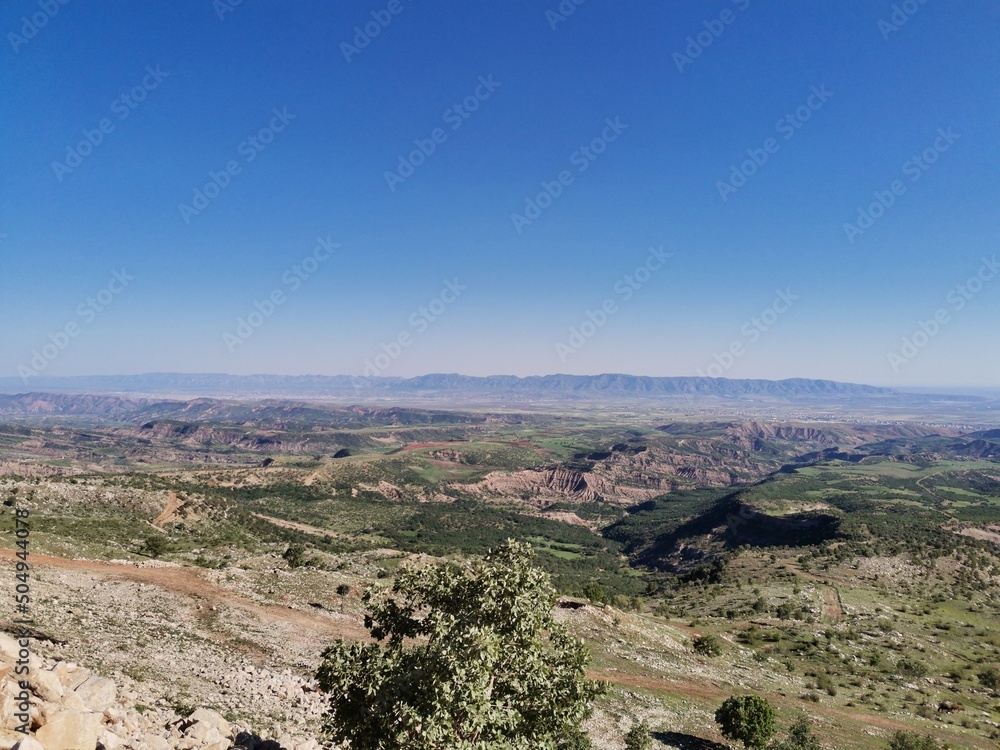 View from Cûdî mountain(şırnak / middle east) 