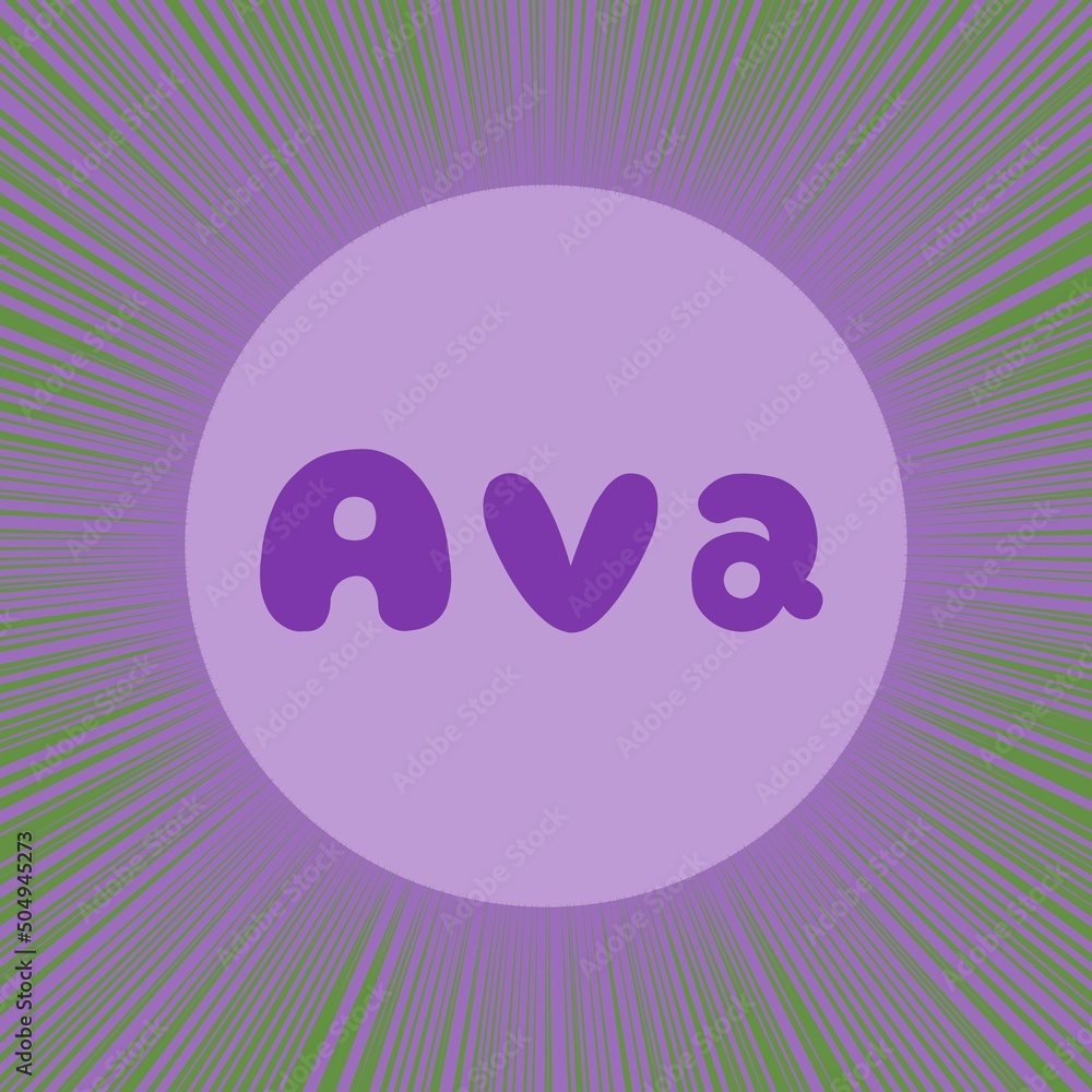 The female name is Ava. Background with the inscription - Sofia. A postcard for Ava. Congratulations for Ava. The female name is Ava. Background with the inscription - Sofia. A postcard for Ava. Congratulations for Ava.