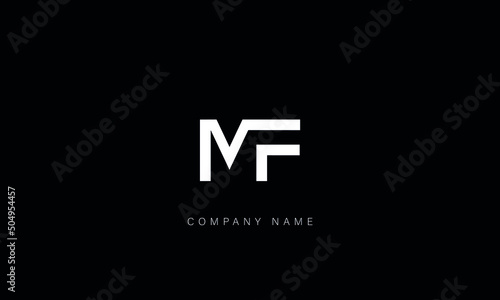 FM, MF, Letters Logo Monogram
