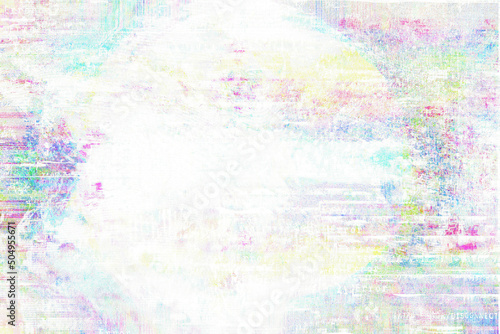 Abstract Decorative Glitch Texture Background