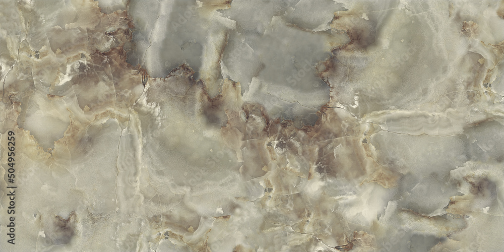 Classic Gold grey onyx marble background, Soft Gold and Green natural pattern tiles for ceramic wall and floor tiles, Coffee and brown coloured beautiful vain