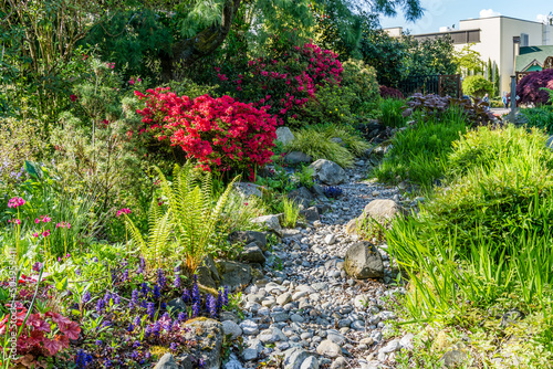 Fototapeta Naklejka Na Ścianę i Meble -  Scenic Garden Landscape 3