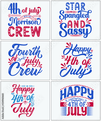 Happy 4th of July T-shirt Design Graphic, 4th of July Tshirt Design SVG Bundle, Forth of July Family Tshirt Design SVG, Happy 4th of July T-shirt Design Graphic,