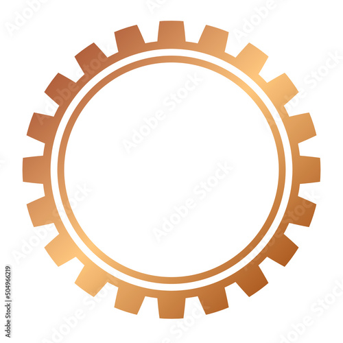 Bronze gear frame