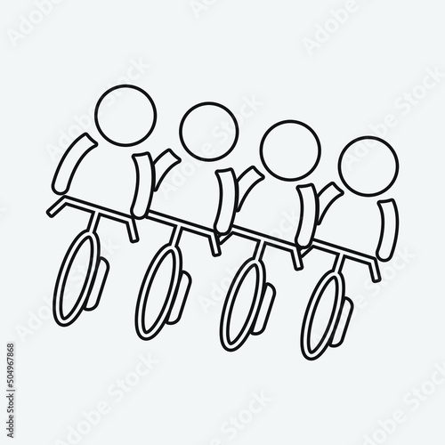 competition, bicycle, bike, race, sport, athlete, road, cyclist