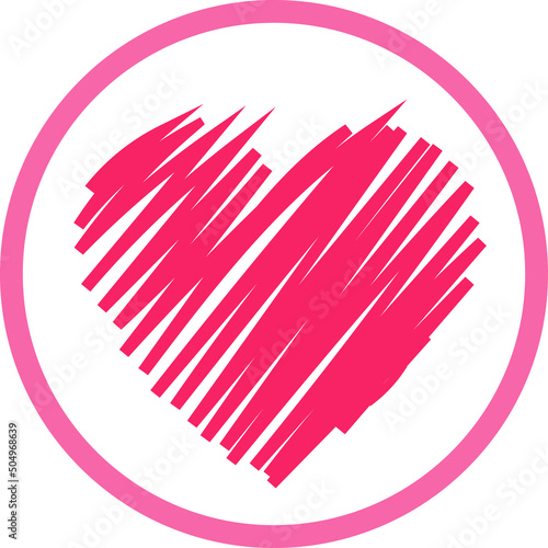 Heart icon sign symbol design