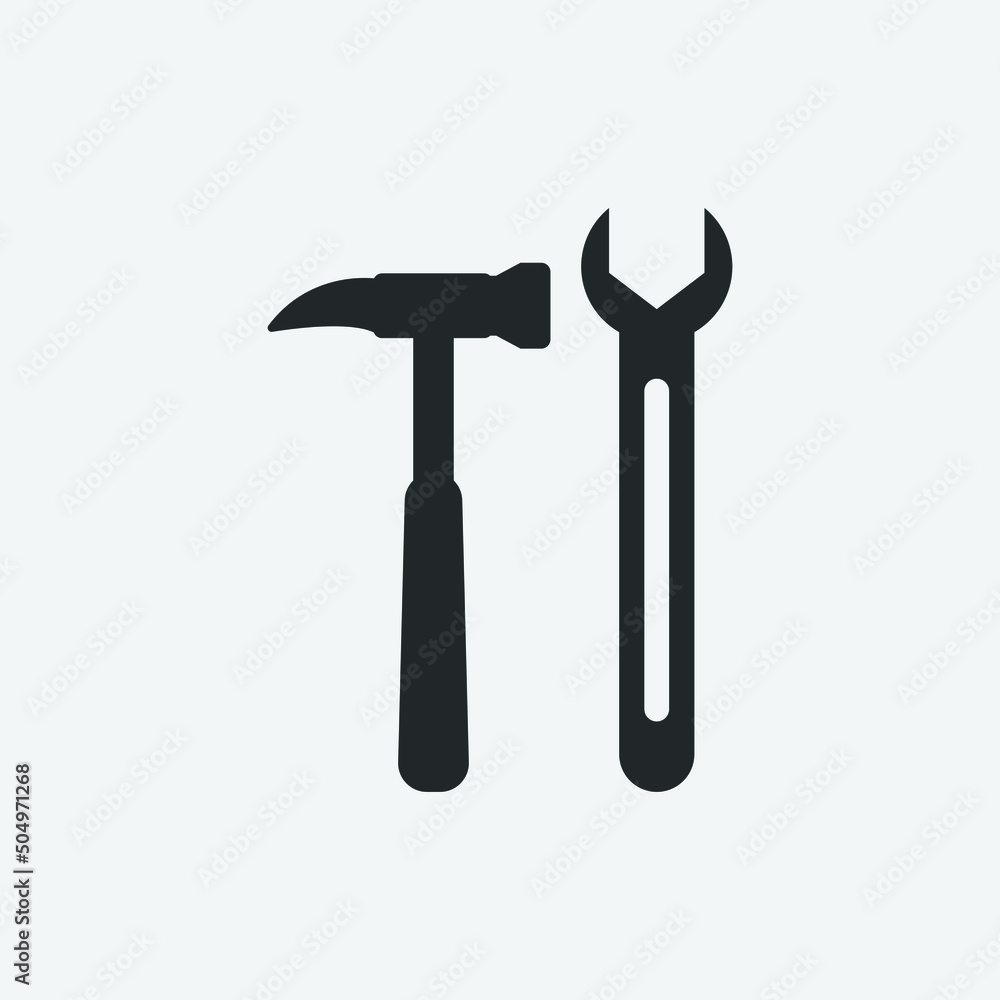 wrench, tools_box, spanner, work, repair, vector, tool, symbol, sign, service wrench, tools_box, spanner, work, repair, vector, tool, symbol, sign, service