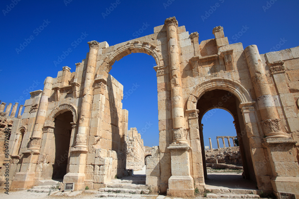 The South Gate, Jerash Jordan