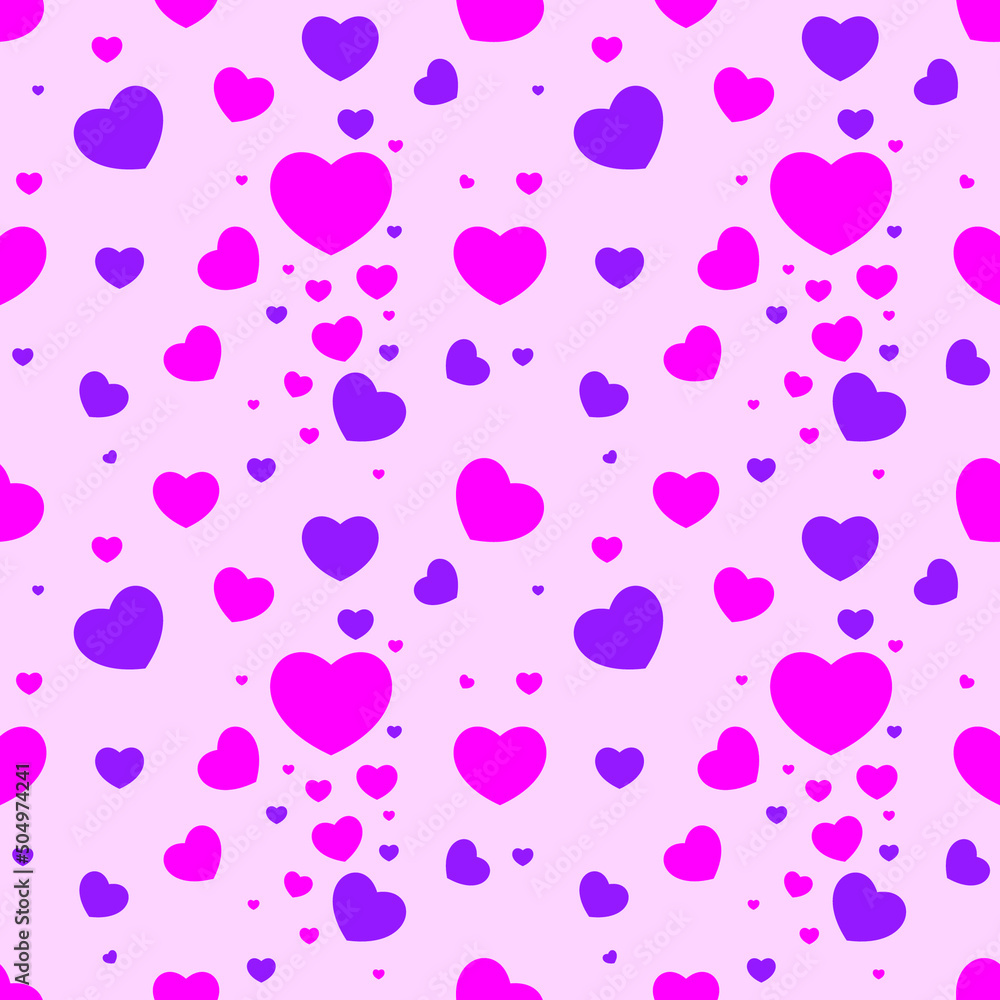 Seamless Pattern Love Background vector Seamless Pattern Love Background vector