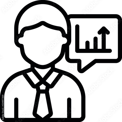 Male Analyst Icon