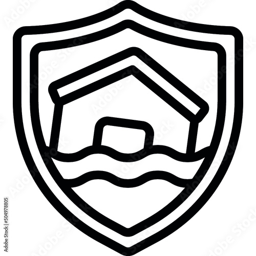 Flood Protection Icon