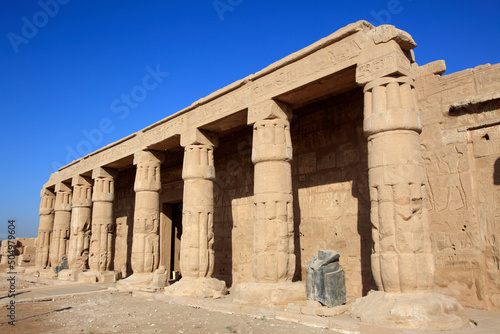 Mortuary Temple of Seti I, Luxor, Egypt photo