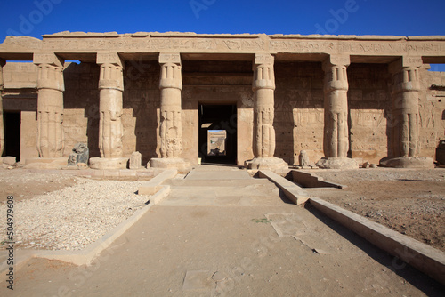 Mortuary Temple of Seti I, Luxor, Egypt photo