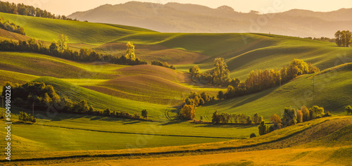 landscape of region country