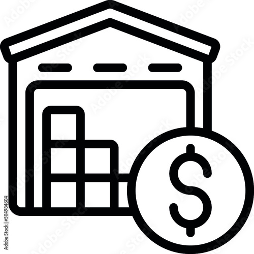 Warehouse Costs Icon