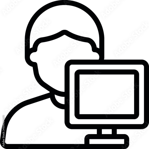 Admin Person Icon