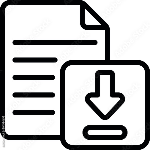 Download File Icon