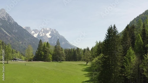 Hintersteinersee at the Wilder Kaiser in Tyrol, Austria photo