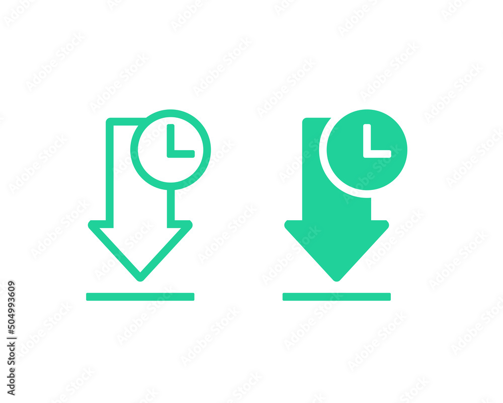 History download files. Vector illustration History download files. Vector illustration