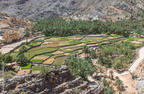 Bilad Sayt, Oman - one of the most picturesque villages in Oman, Bilad Sayt is a treasure which can be found after driving few hours among the spectacular Al Hajar Mountains photo