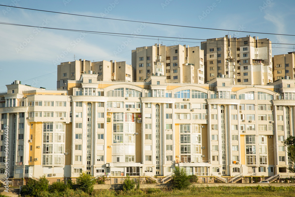 houses in the city