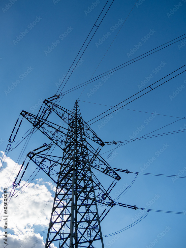 Strommast Hochspannungsmast