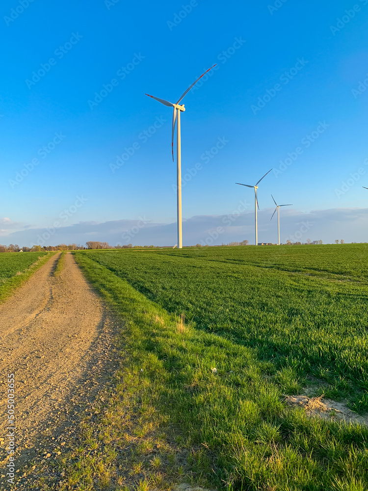 Alternative type of electrical generation using wind power generator