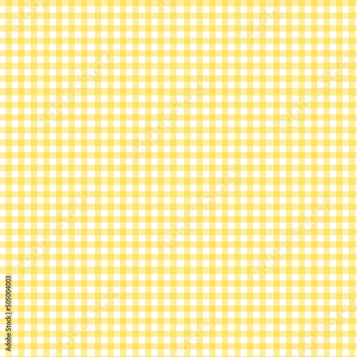 Pattern of plaid yellow color  fabric.