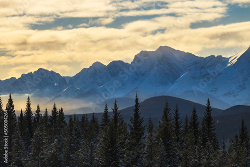 Mountains in Peter Lougheed Provincial Park, Alberta, Canada